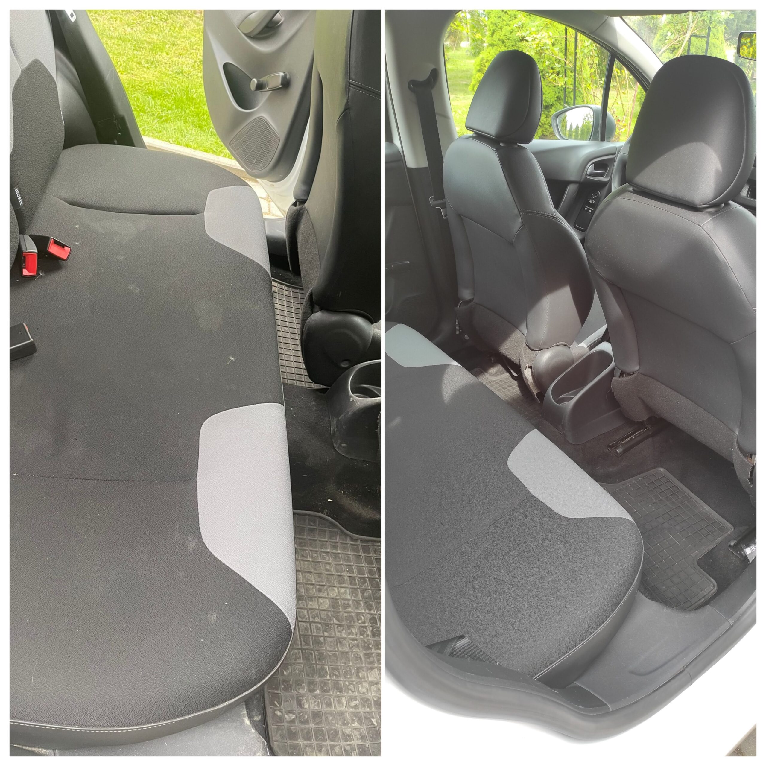 Czyszczenia wnętrza w samochodzie Citroen C3