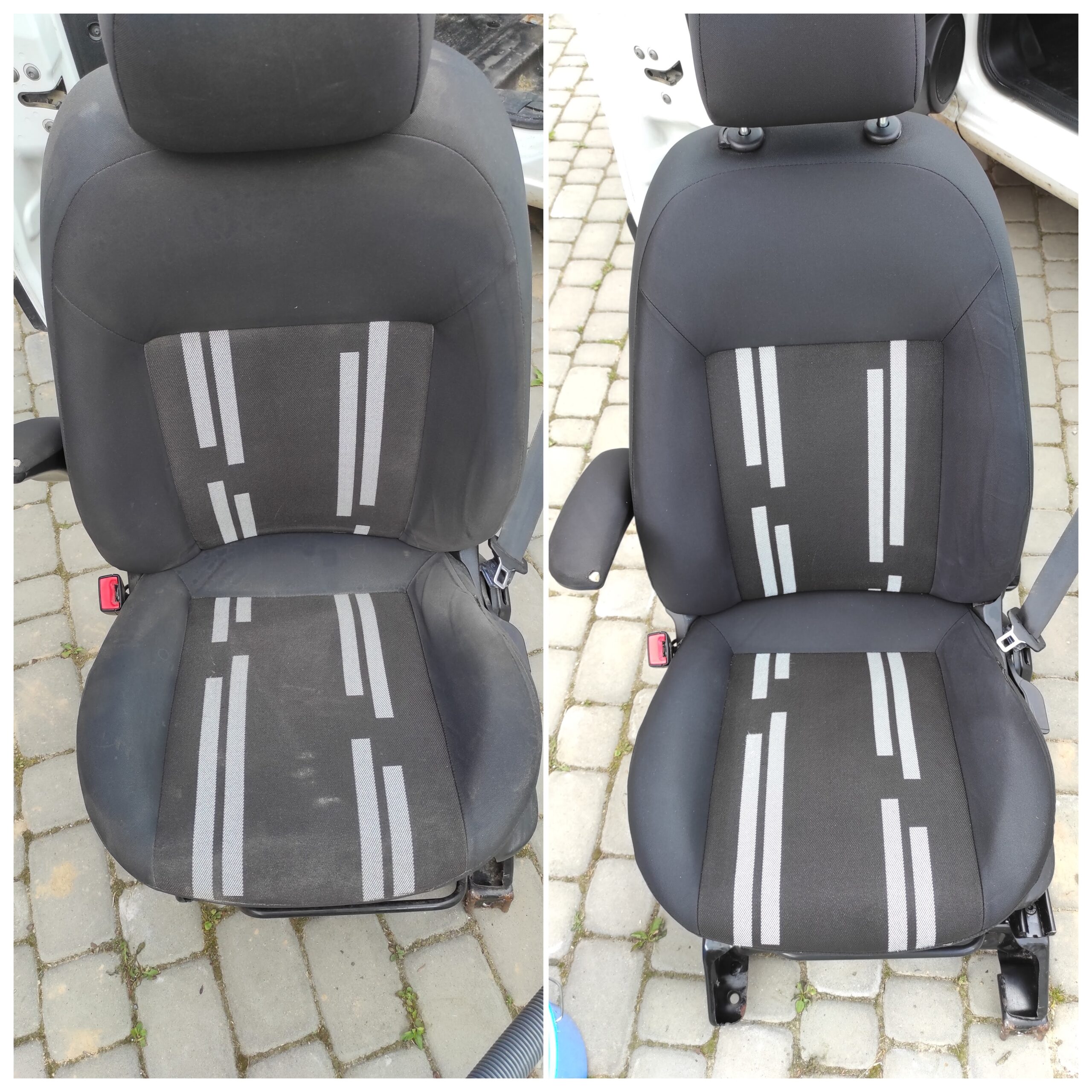 Czyszczenia oraz pranie tapicerki w samochodzie Fiat Fiorino