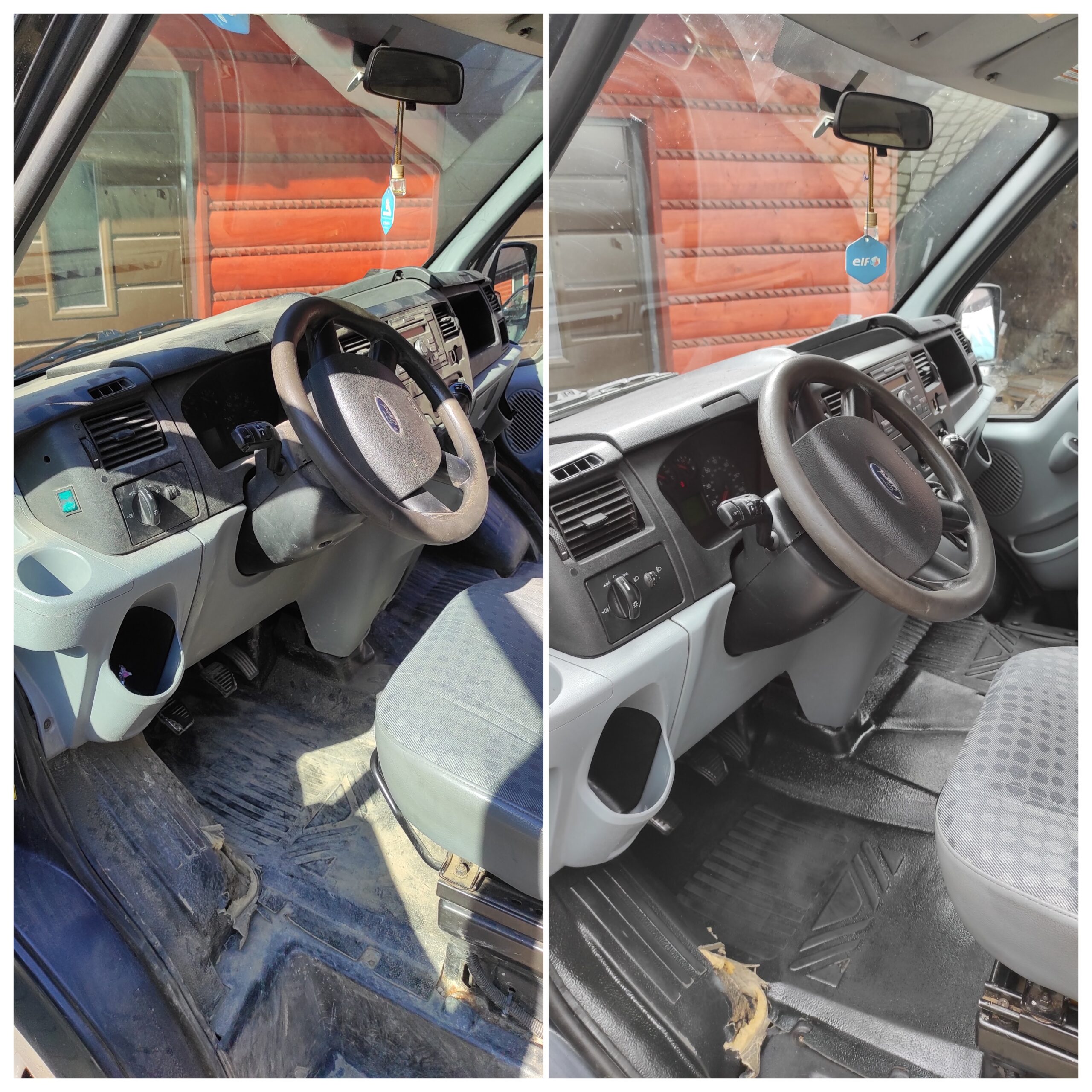 Czyszczenie wnętrza Ford