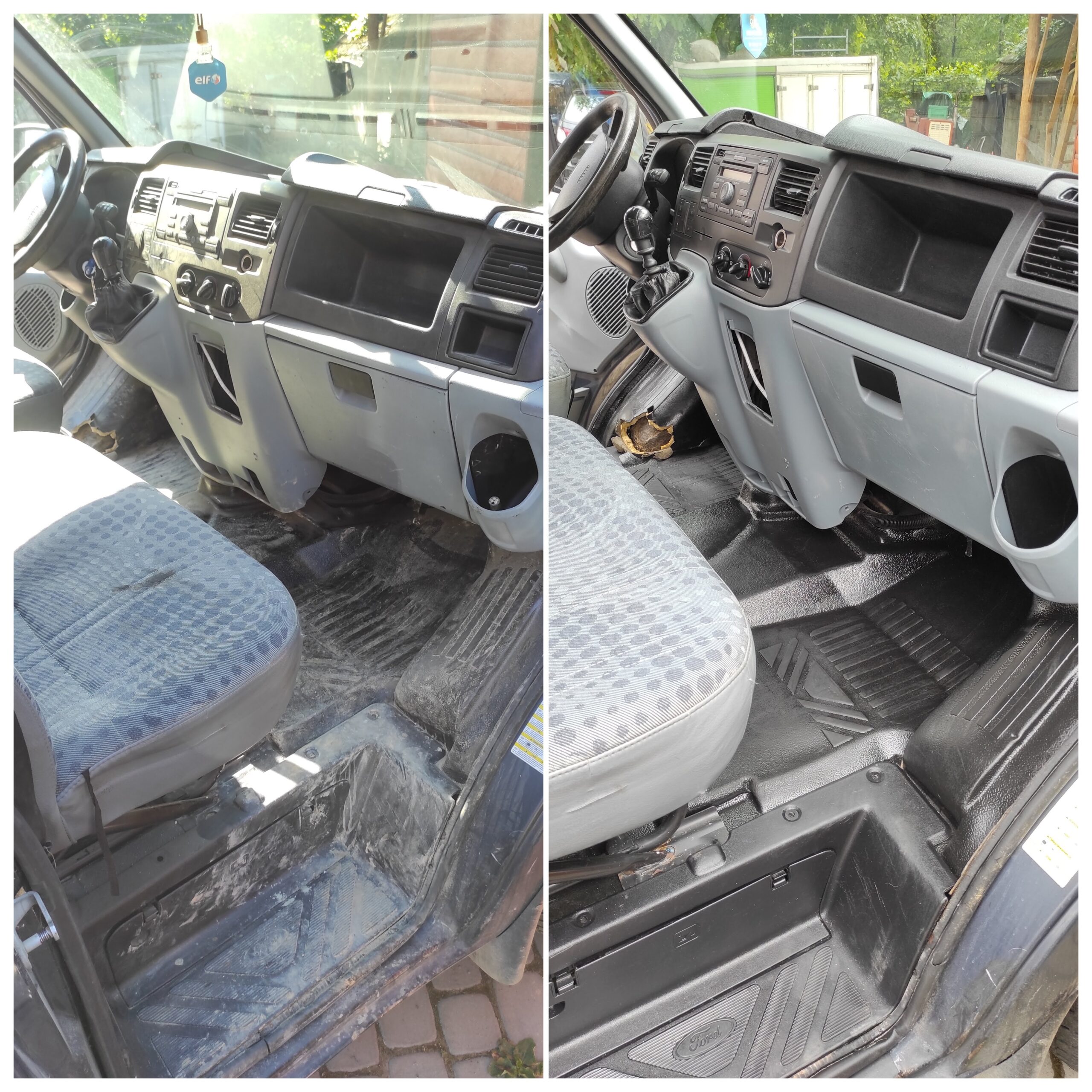 Czyszczenie wnętrza Ford