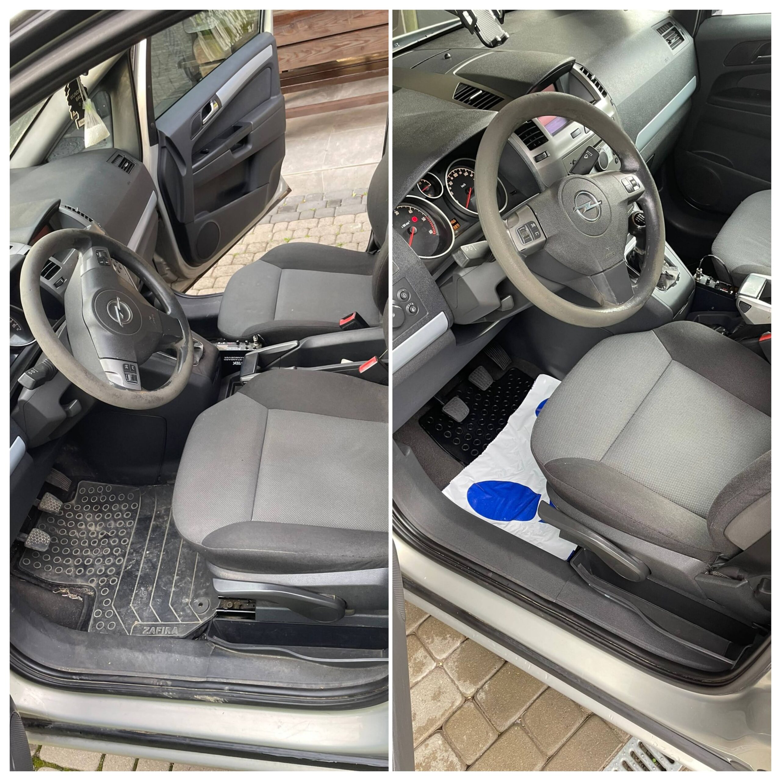 Pranie tapicerki Open Zafira