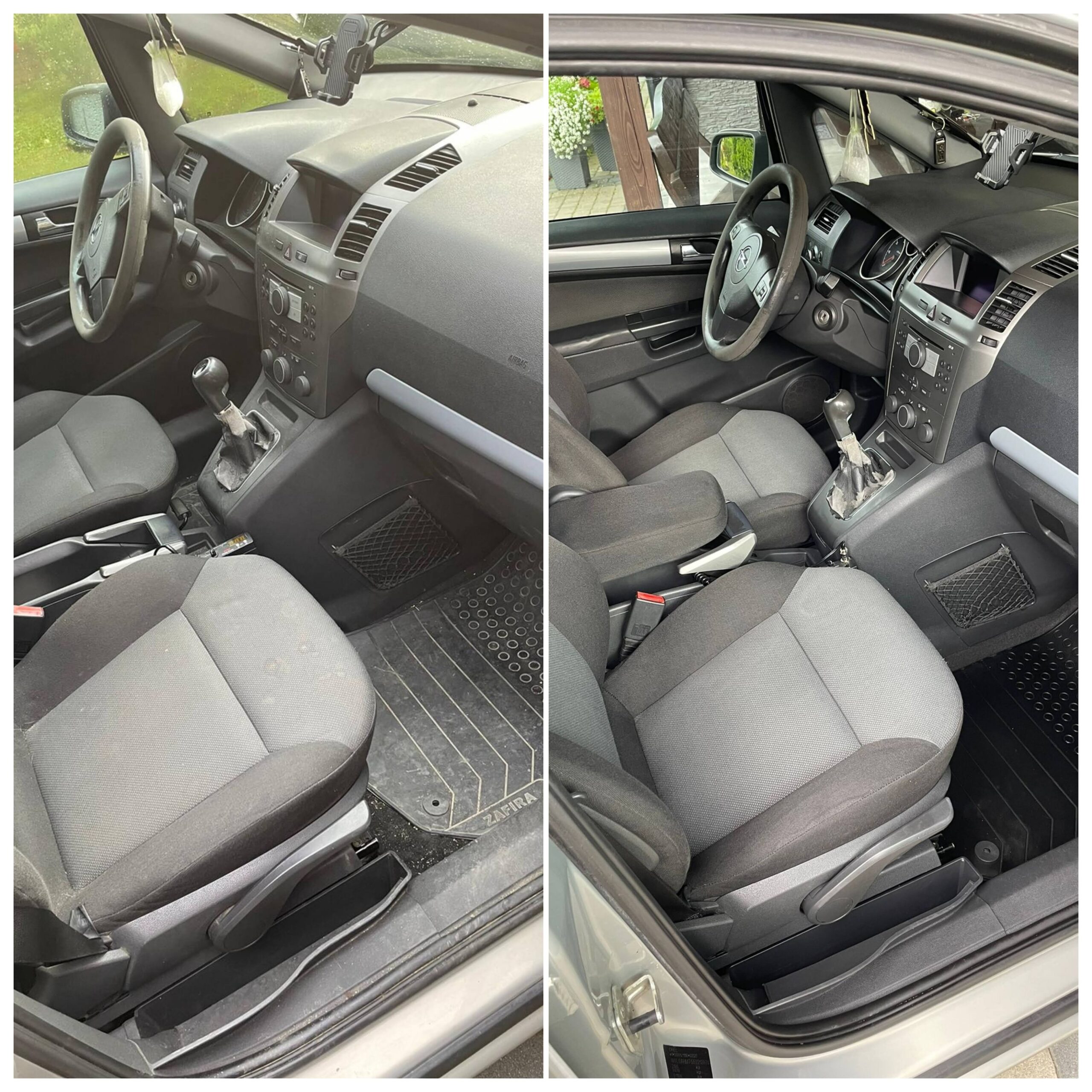 Pranie tapicerki Open Zafira