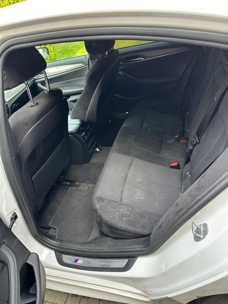 BMW pranie tapicerki