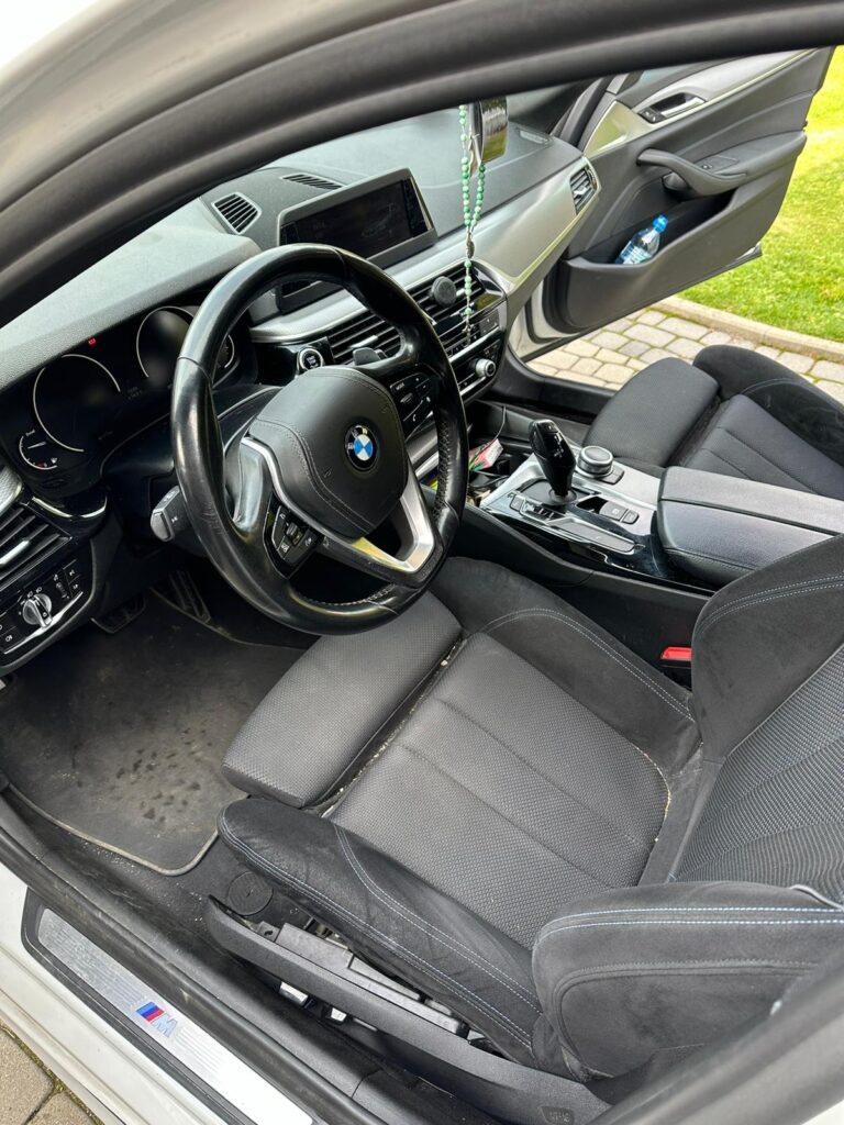 BMW pranie tapicerki